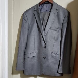 Kenneth Cole Classic Gray Blazer Used Good Conditions
